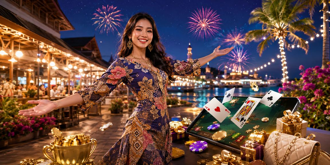 Permainan kad Rummy gaya batik dari Kota Bharu dalam platform 7mmtv Malaysia